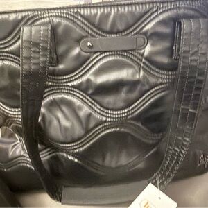 New with tags. lug tempo tote bag. Black